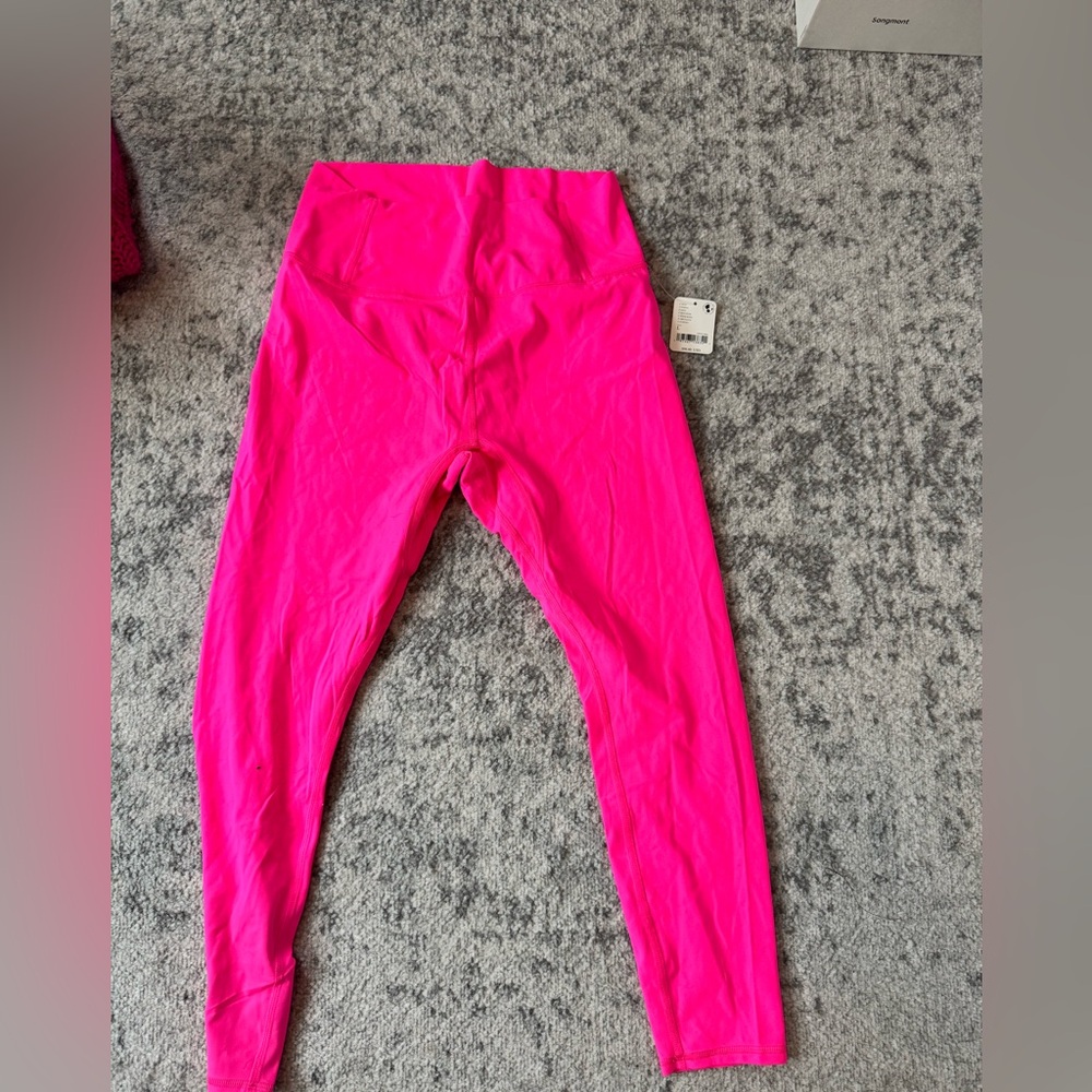 Vibrant Pink Free People Leggings